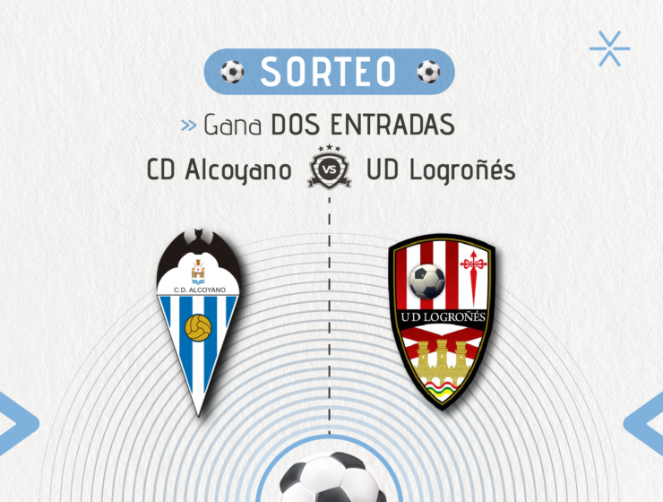 SORTEO FÚTBOL alcoyano logroñés