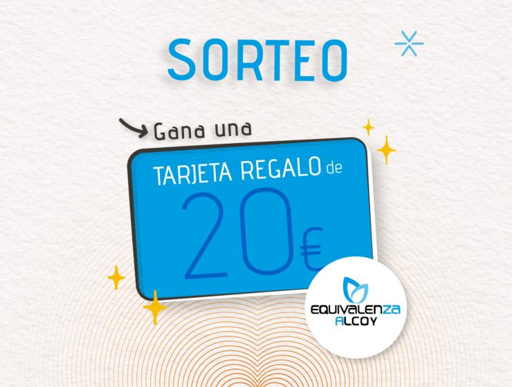 sorteo tarjeta regalo equivalenza