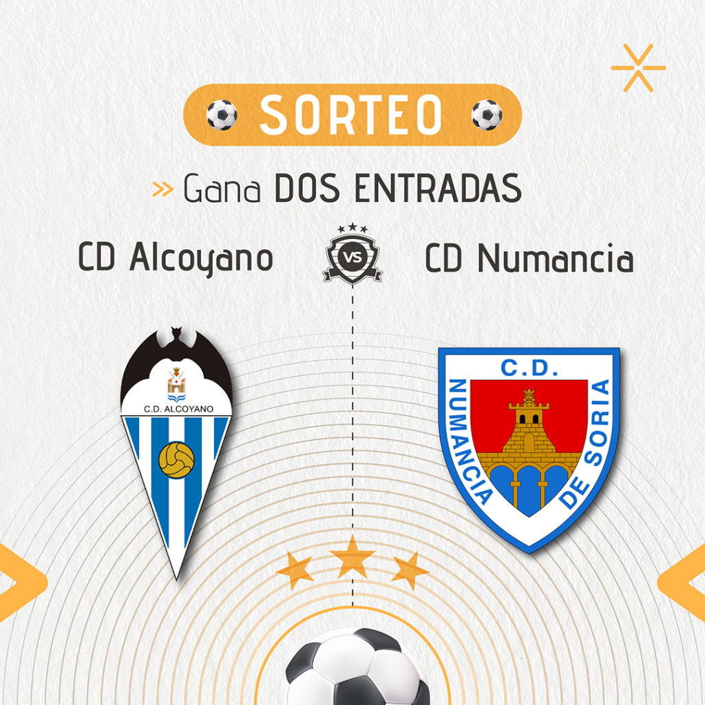 sorteo fútbol numancia alcoyano