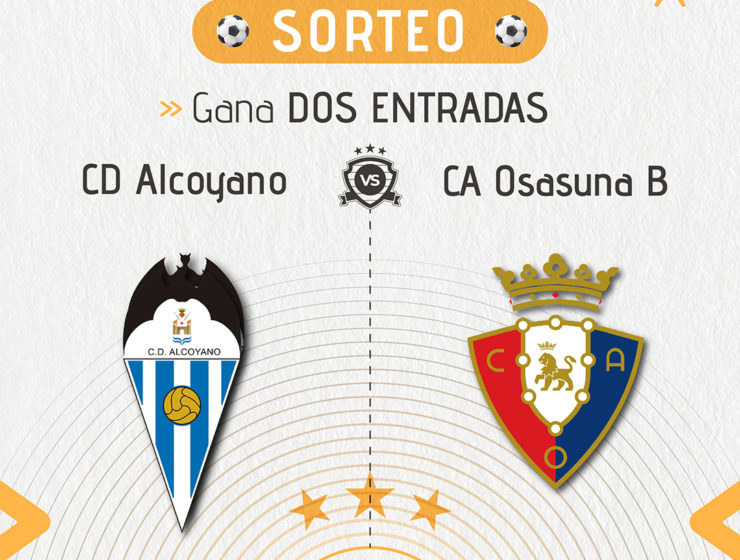 sorteo fútbol alcoyano osasuna