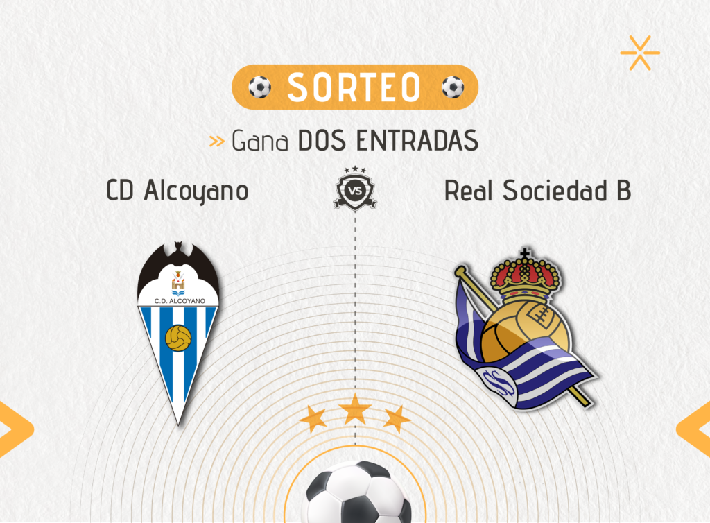 sorteo entradas fútbol alcoyano real sociedad B