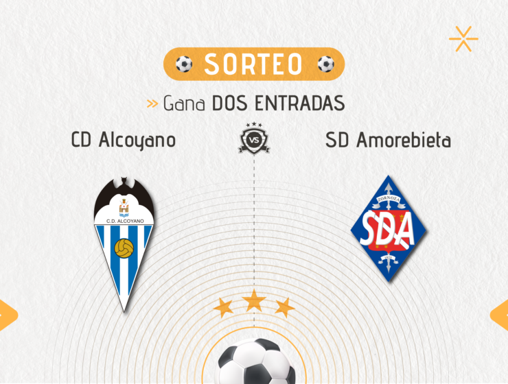 sorteo entradas fútbol cd alcoyano sd amorebieta